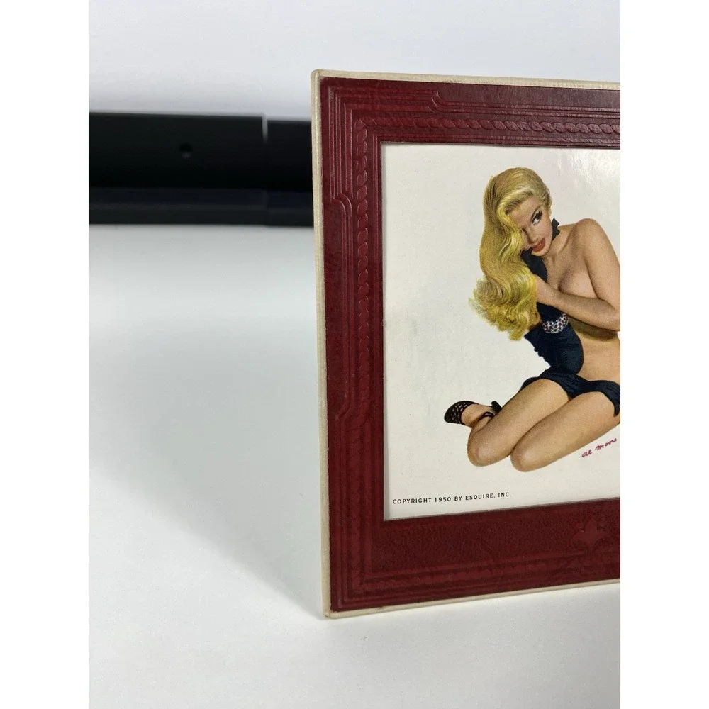 1951 Esquire‎ Magazine Desktop Pinup Calendar Holder ~ 12 Months